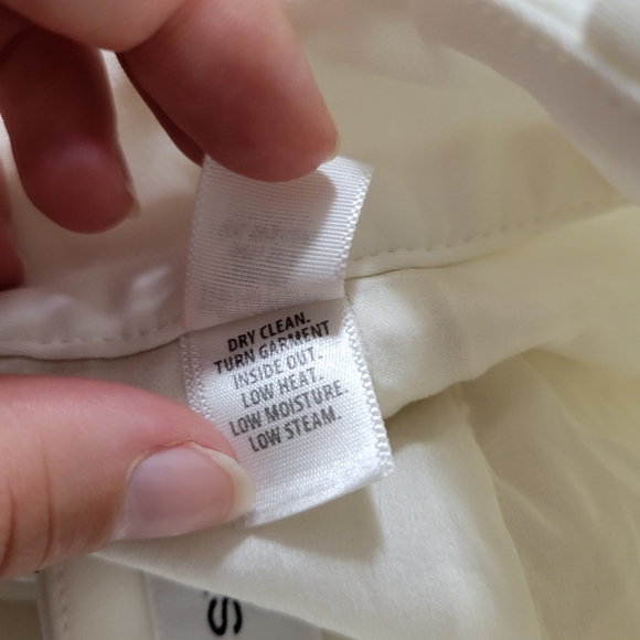 St. John collection Emma white pleated trousers pants 8 - Picture 5 of 6